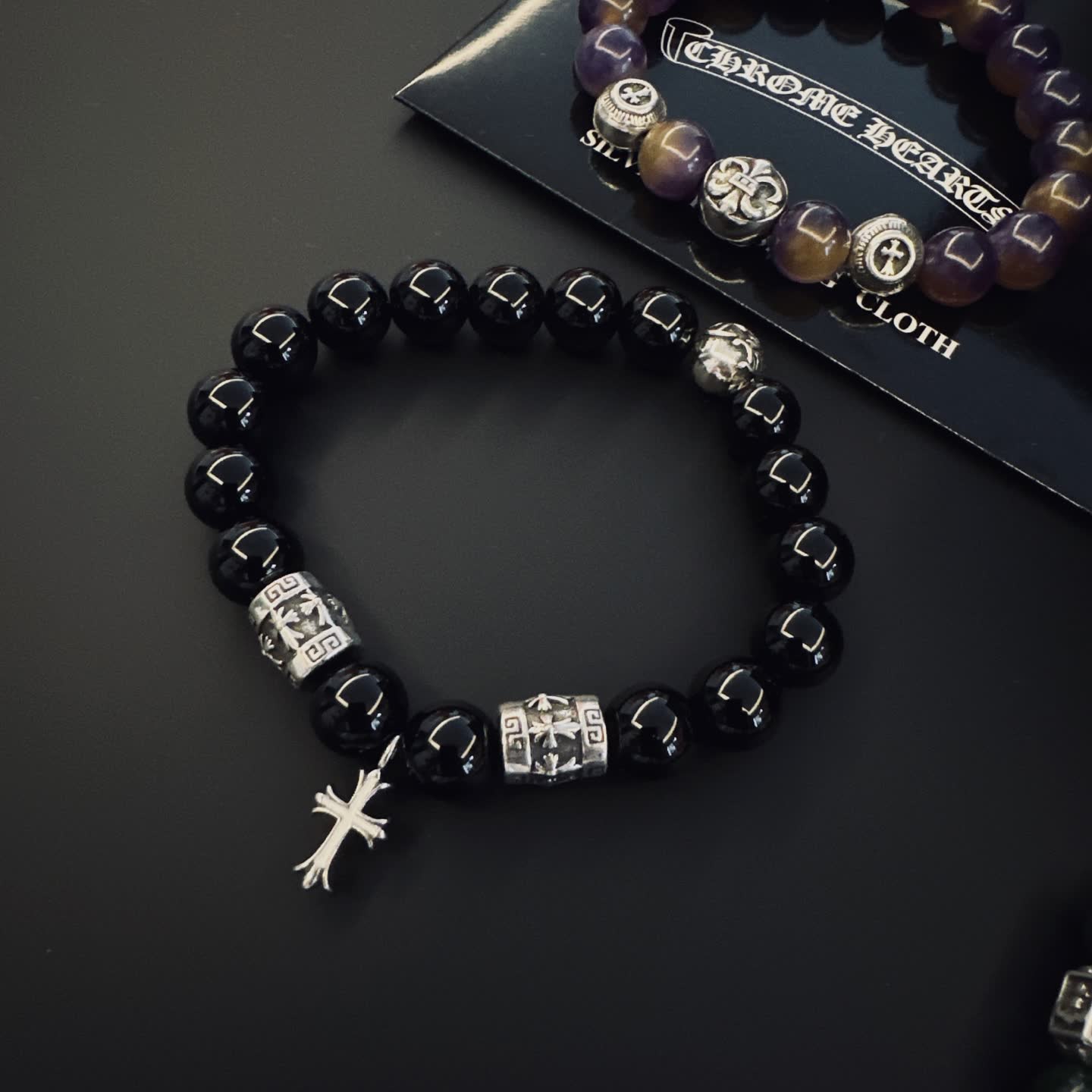 Chrome Hearts Beaded Bracelets Set